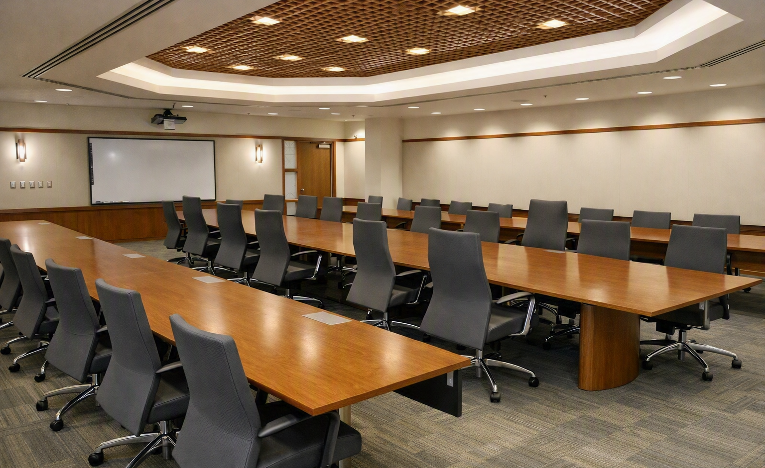 Completed executive conference room